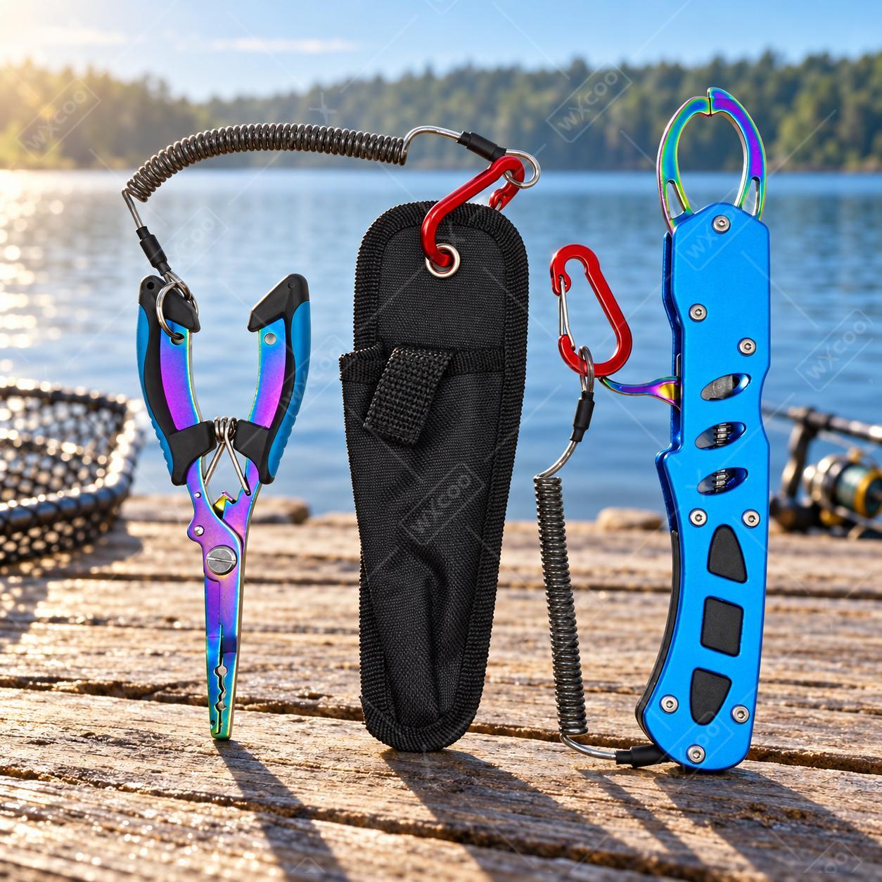 Fishing Equipment Hanger - Tang Pancing Air Laut Berlapis Titanium