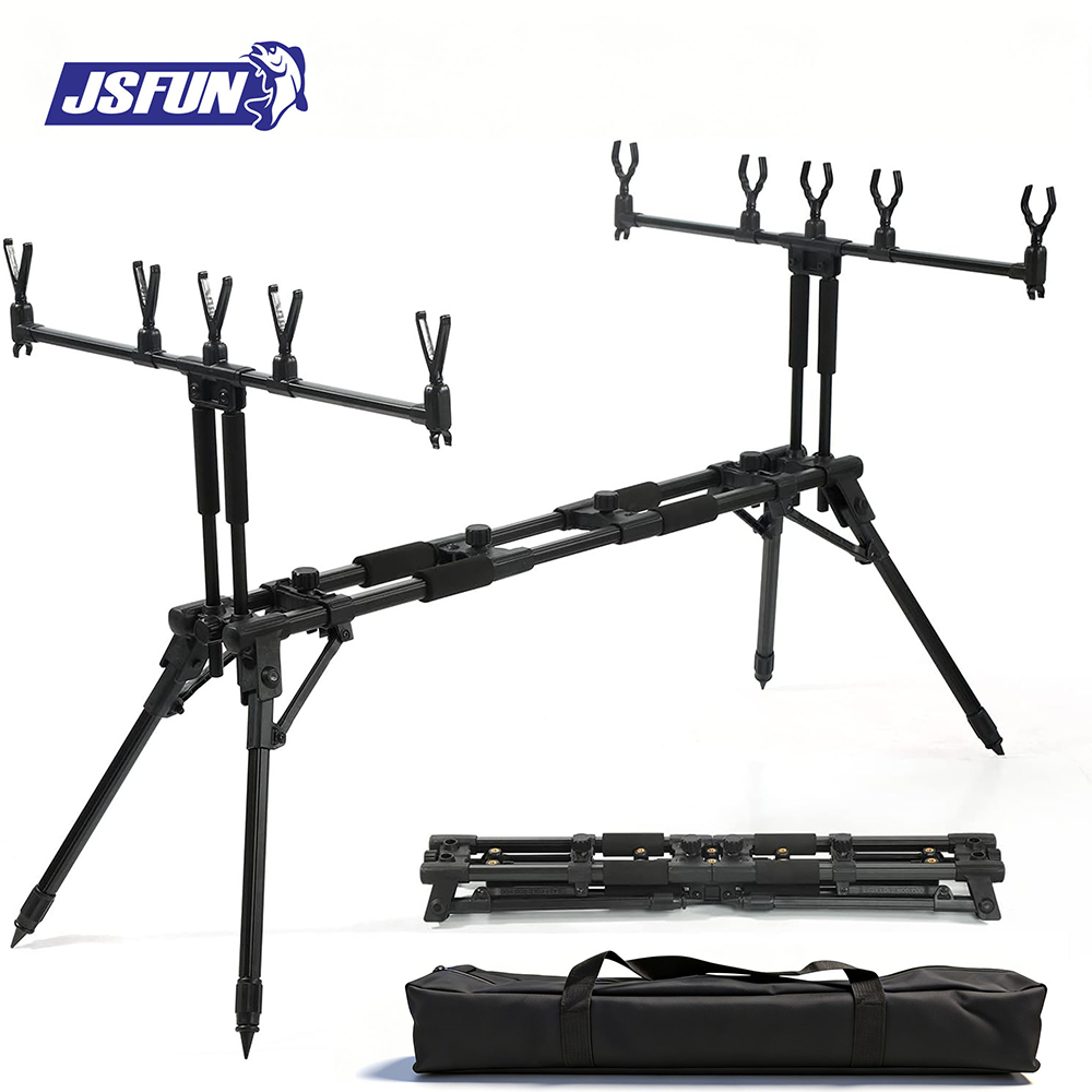 Fishing Rod Pod - JSFUN Penyangga Joran Pancing 5-Joran yang