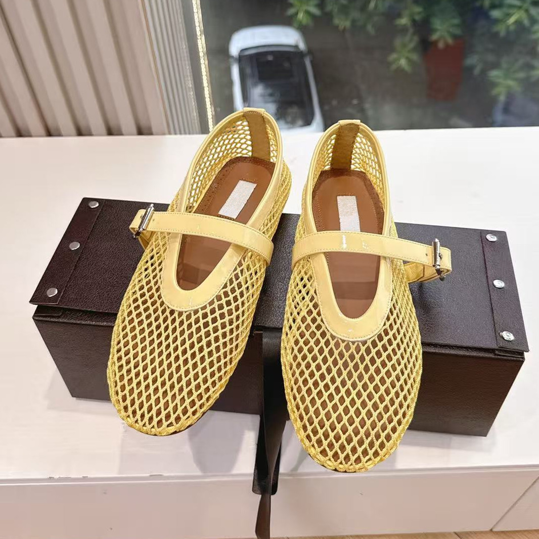 Fishing Net - Sepatu Wanita Model Mary Jane Jaring