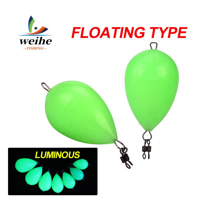 Night Float Fishing - Pelampung Pancing WEIHE 1 Buah, Menyala
