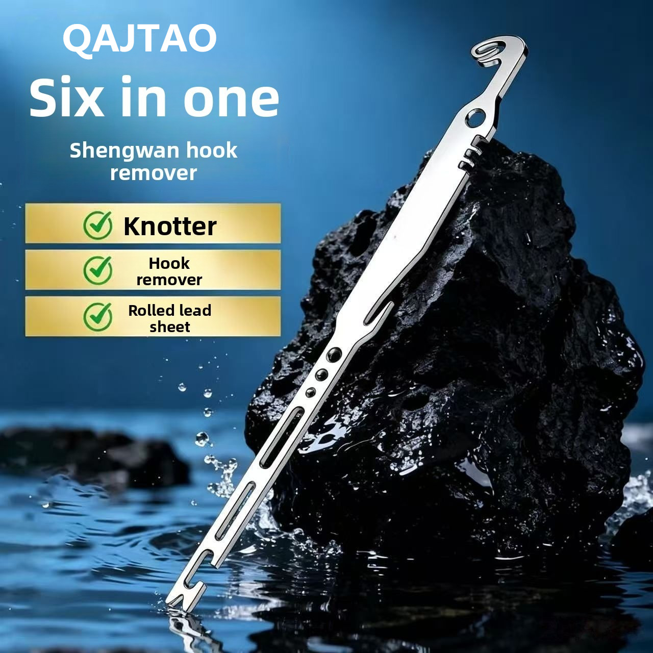 Fishing Equipment Hanger - QAJTAO 4 Buah Alat Pembuka Kail
