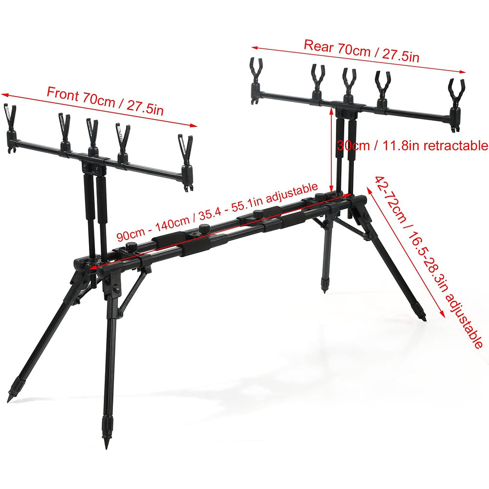 JSFUN Penyangga Joran Pancing  - Fishing Rod Pod ulasan dan harga