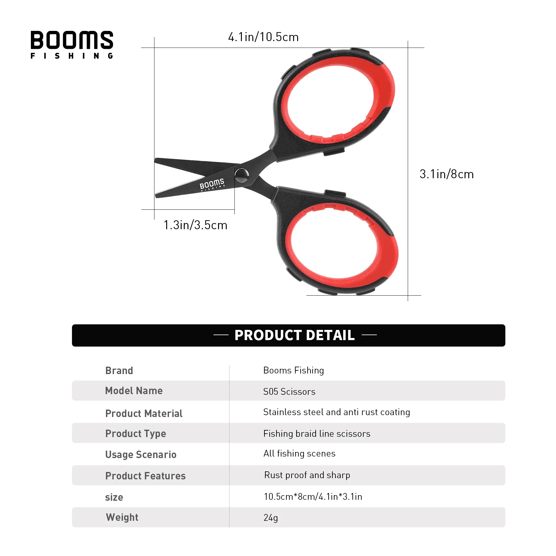 Booms memancing S05 kawat kepa - Braided Fishing Line ulasan dan harga