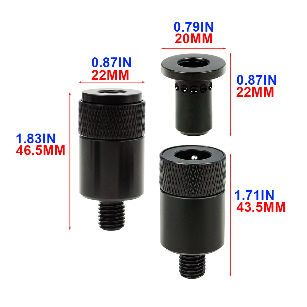 Hirisi 2 Buah Konektor Perubah - Fishing Rod Pod ulasan dan harga