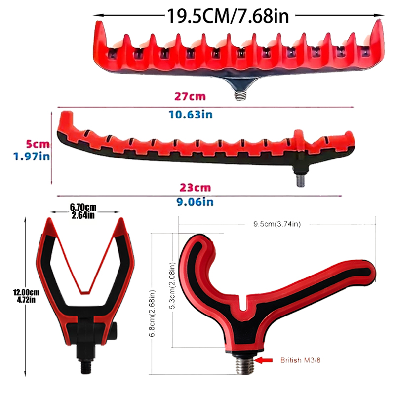 Tempat Joran Pancing Premium D - Fishing Rod Pod ulasan dan harga