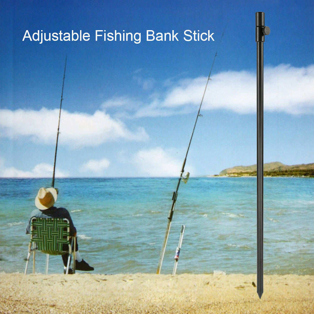 48-75cm stik pancing logam cam - Fishing Rod Pod ulasan dan harga