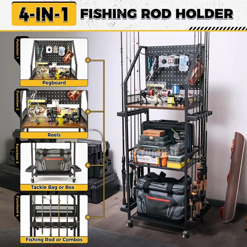Rak Penyimpanan Peralatan Mema - Fishing Quest ulasan dan harga