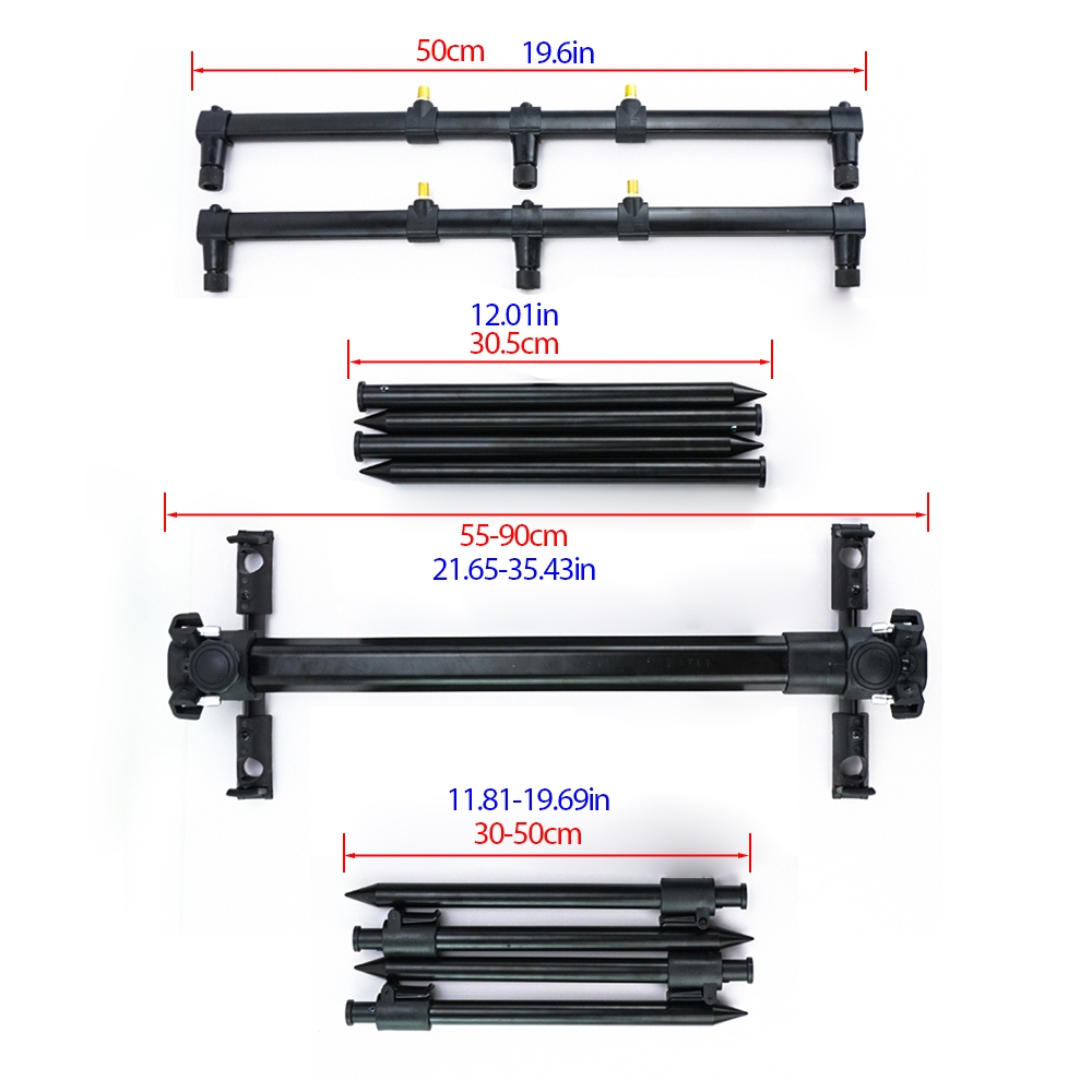 HIRISI Penyangga Joran Pancing - Fishing Rod Pod ulasan dan harga