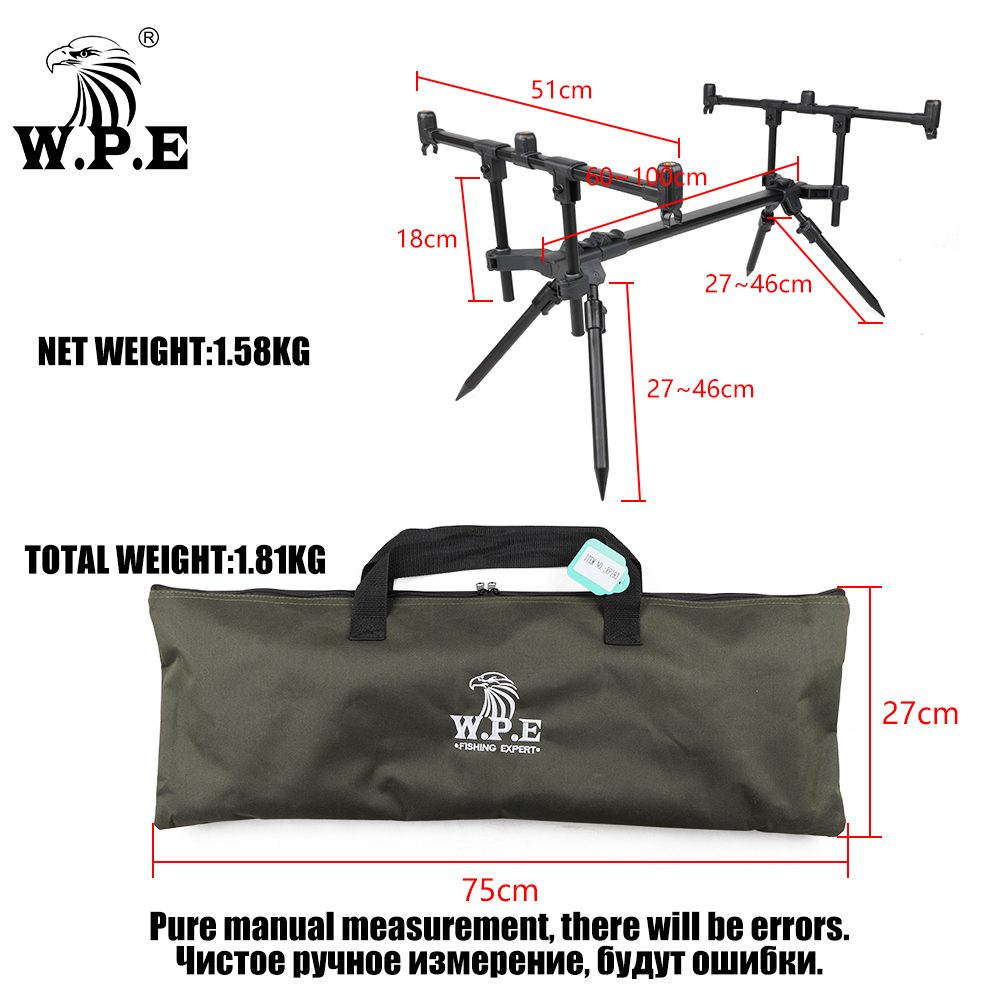 W.P.E Pemegang Joran Pancing I - Fishing Rod Pod ulasan dan harga
