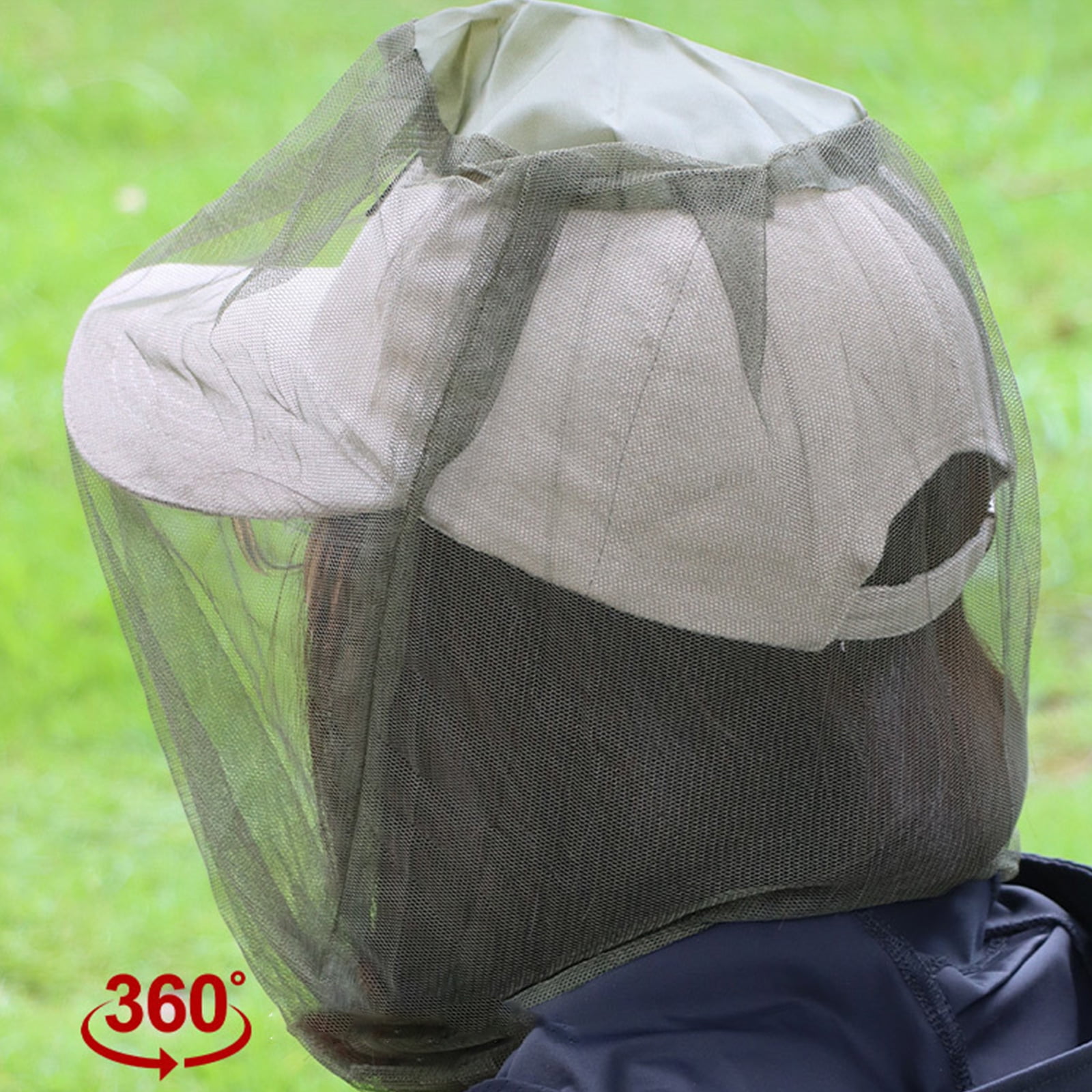 Topi Jaring Kepala Anti Nyamuk - Fishing Net ulasan dan harga